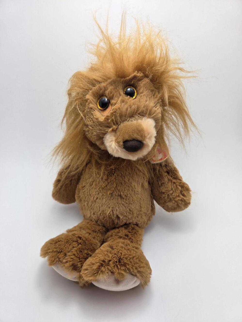 Ty Cuddlys “Leon” the Lion Stuffed Animal (Larger Version, 12 inch)